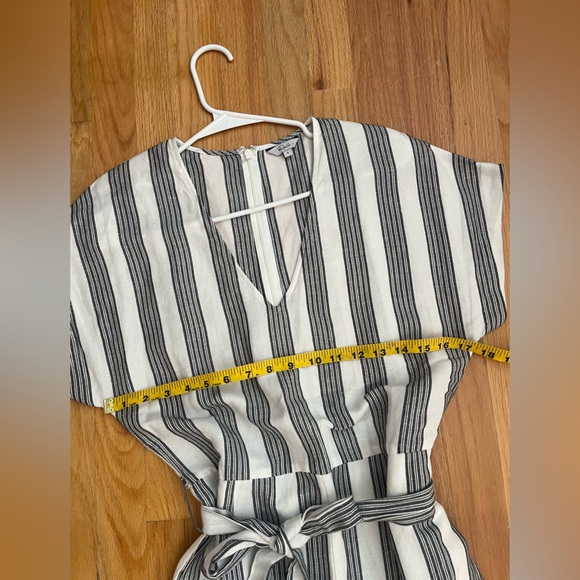 Rails Angela Mediterranean Stripe white and grey Jumpsuit S - Picture 4 of 8